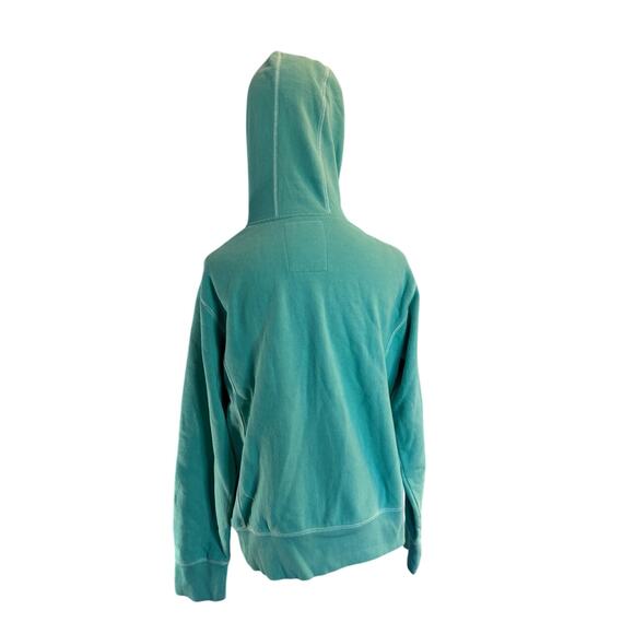NWT Life is GOOD Zip Hoodie AQUA BLUE Soft Wash Zippity M Women's Cotton Blend - Picture 3 of 8